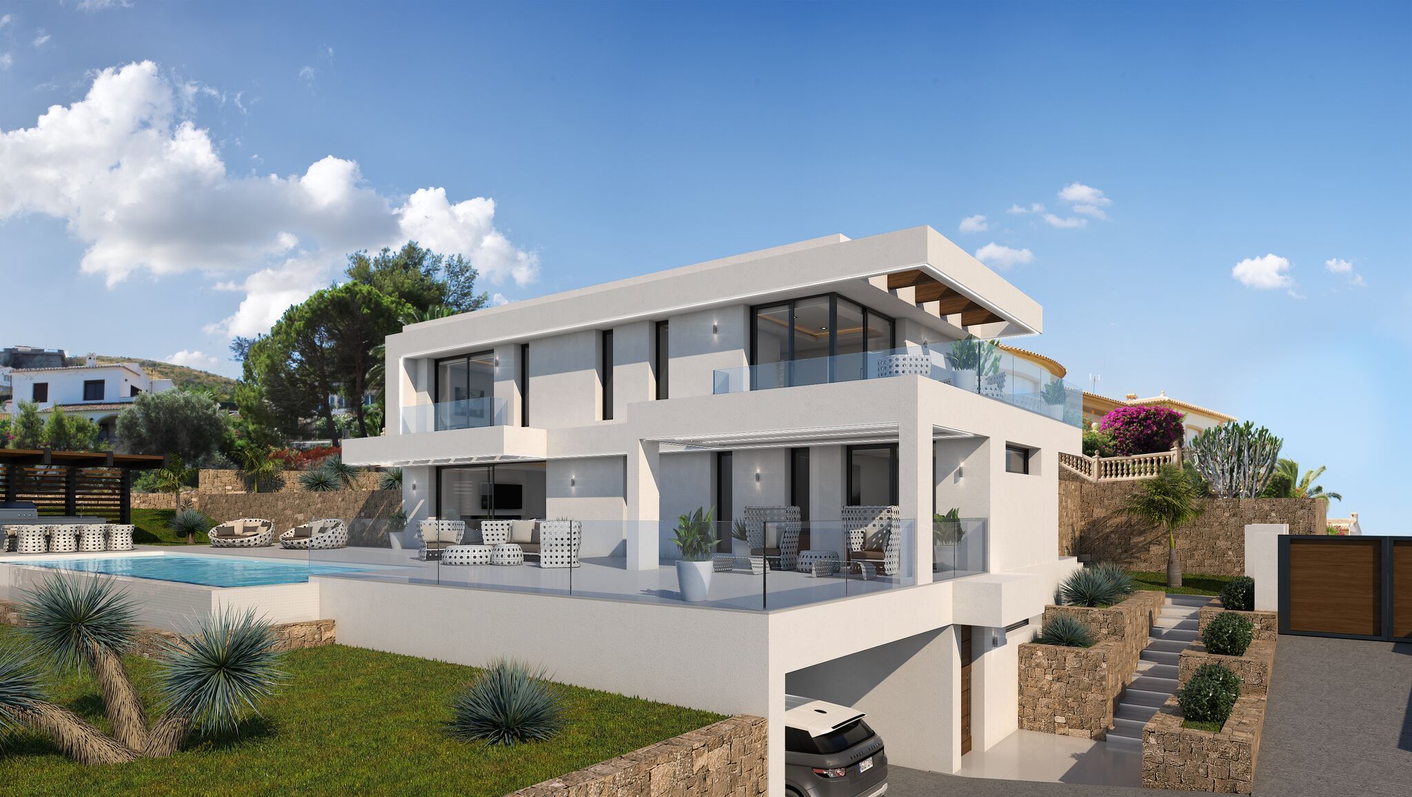 Stijg wazig paddestoel Mooi modern huis met zeezicht in Javea | Ref: UHM1419