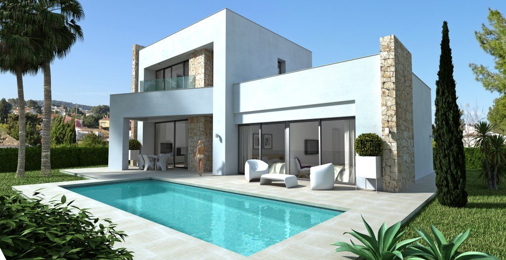Modern new build house in Calpe