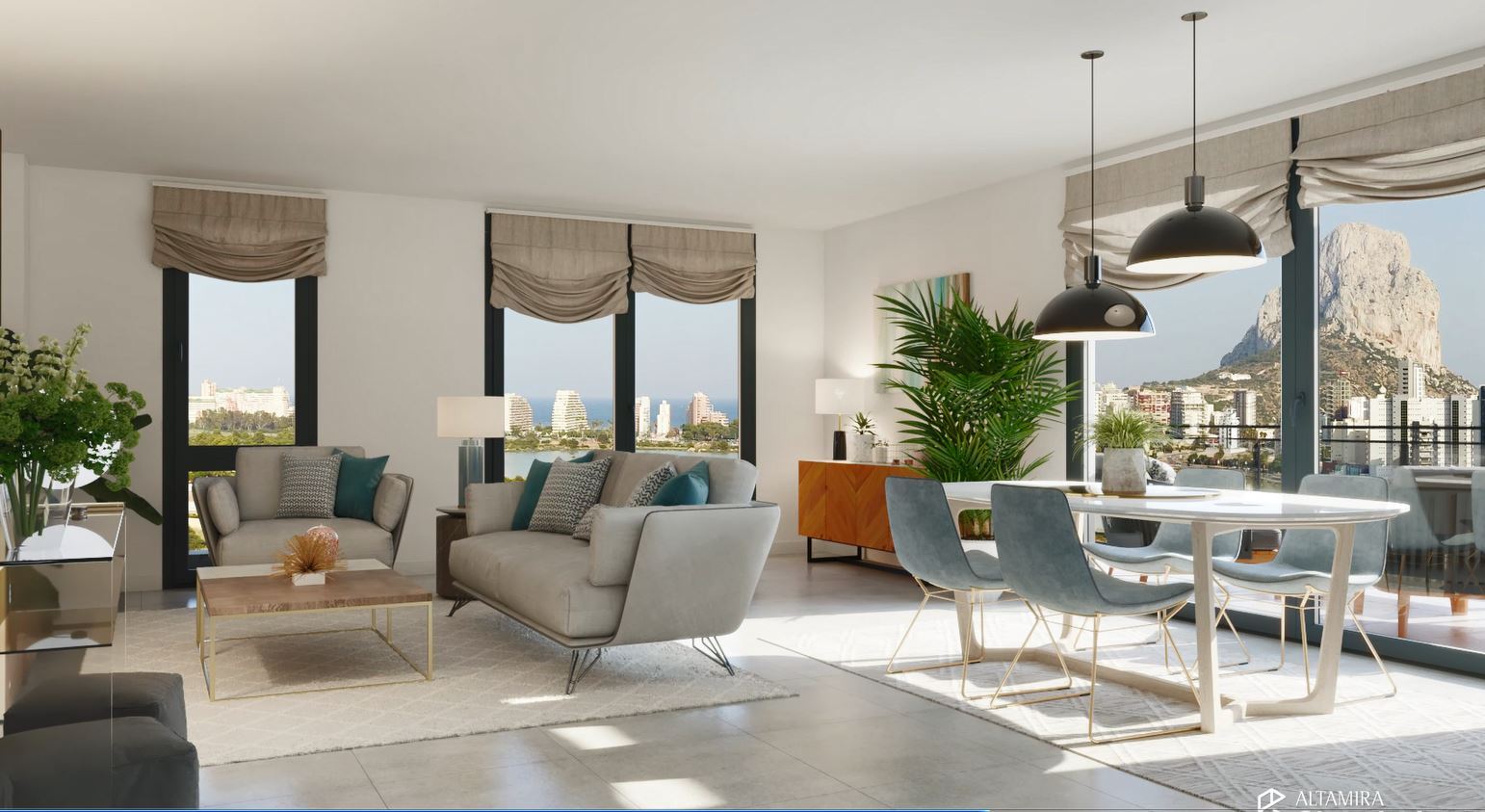 Nieuw modern nieuwbouw Appartement Calpe