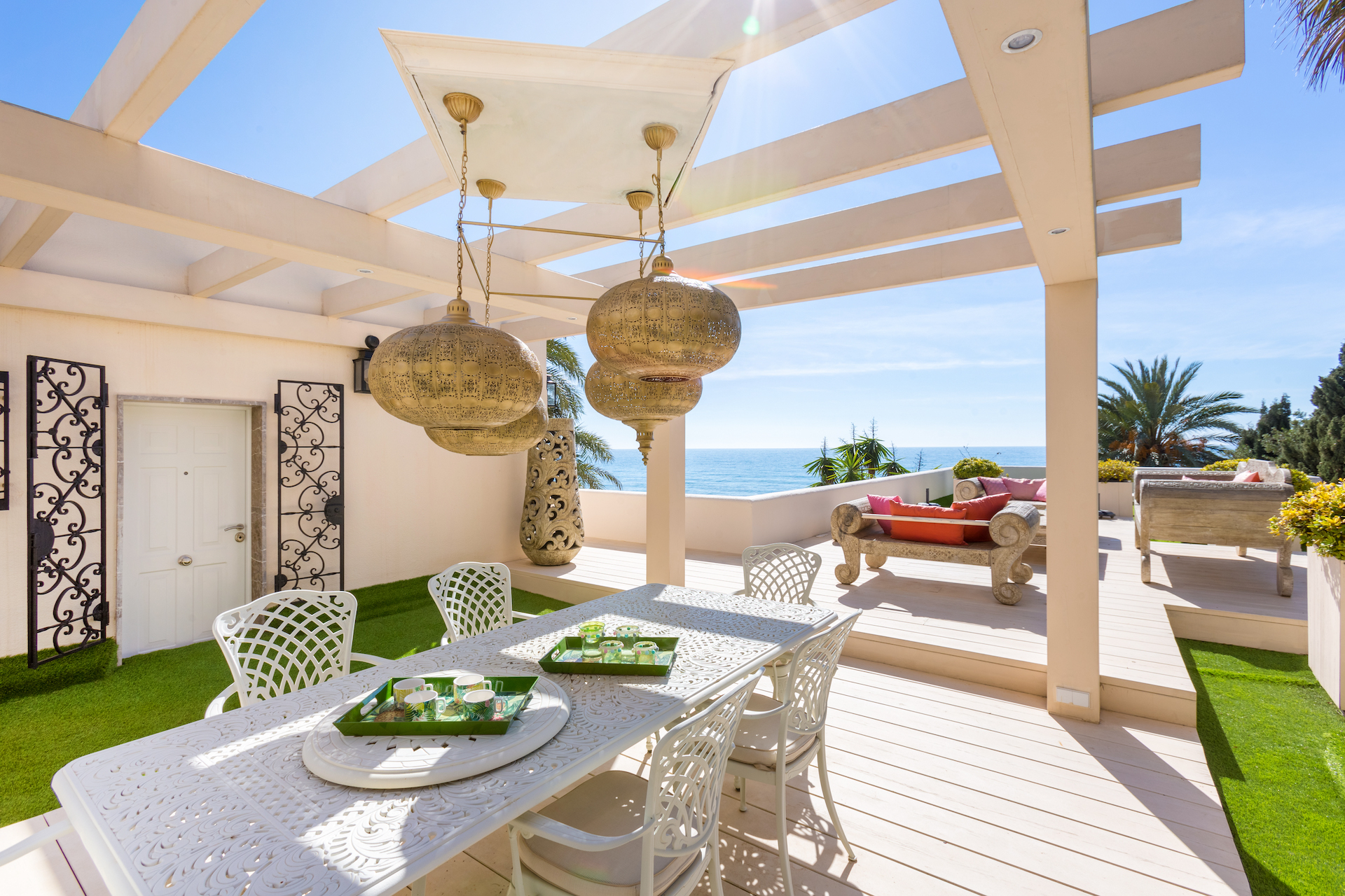 Imponująca luksusowa willa beach house